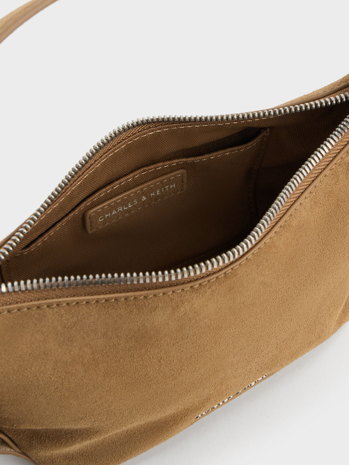 CHARLES & KEITH Great Value | Tatiana Tassel Hobo Bag - Sand