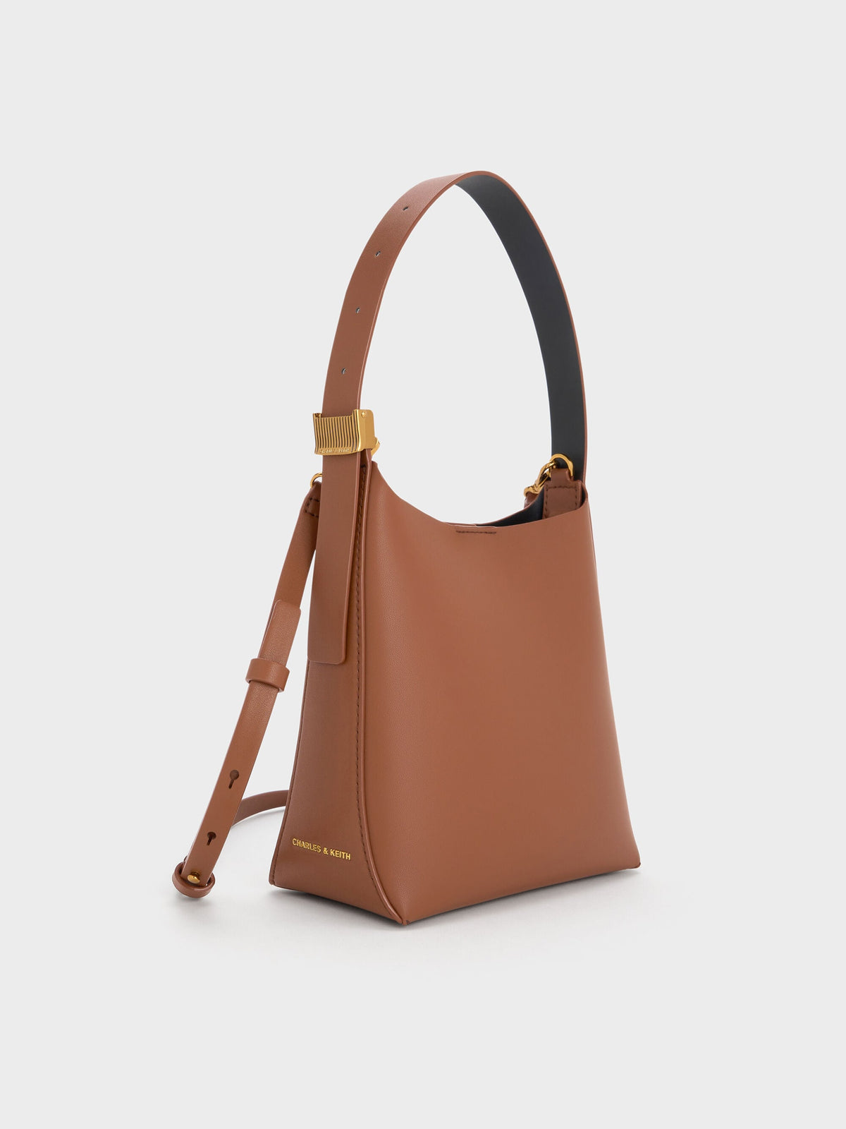 CHARLES & KEITH Discount | Edna Bucket Bag - Chocolate