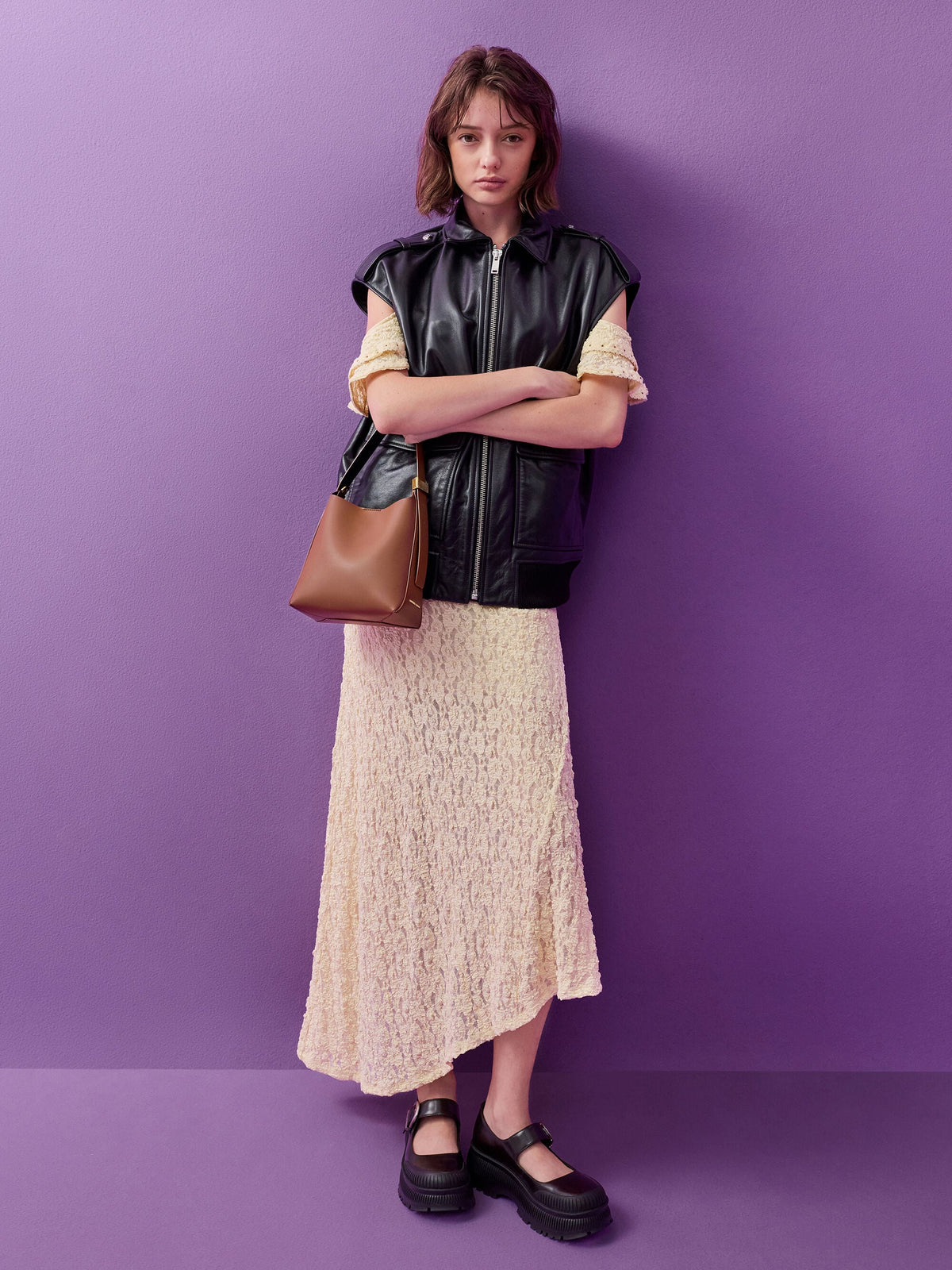 CHARLES & KEITH Discount | Edna Bucket Bag - Chocolate