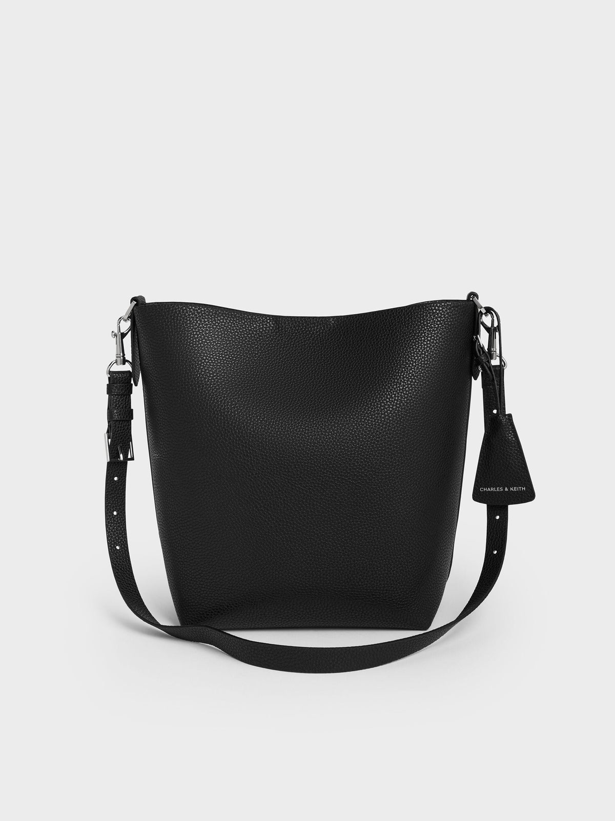 CHARLES & KEITH Popular | Beryl Bucket Bag - Noir