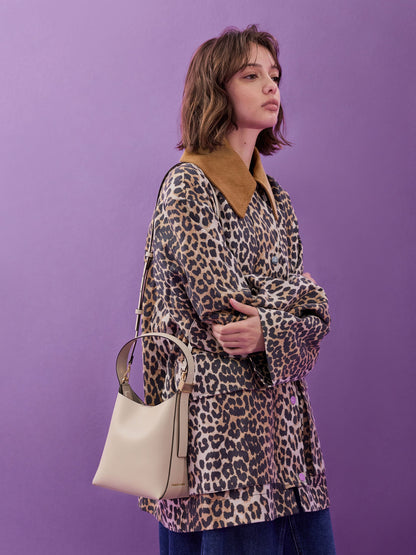 CHARLES & KEITH Exclusive | Edna Bucket Bag - Oat