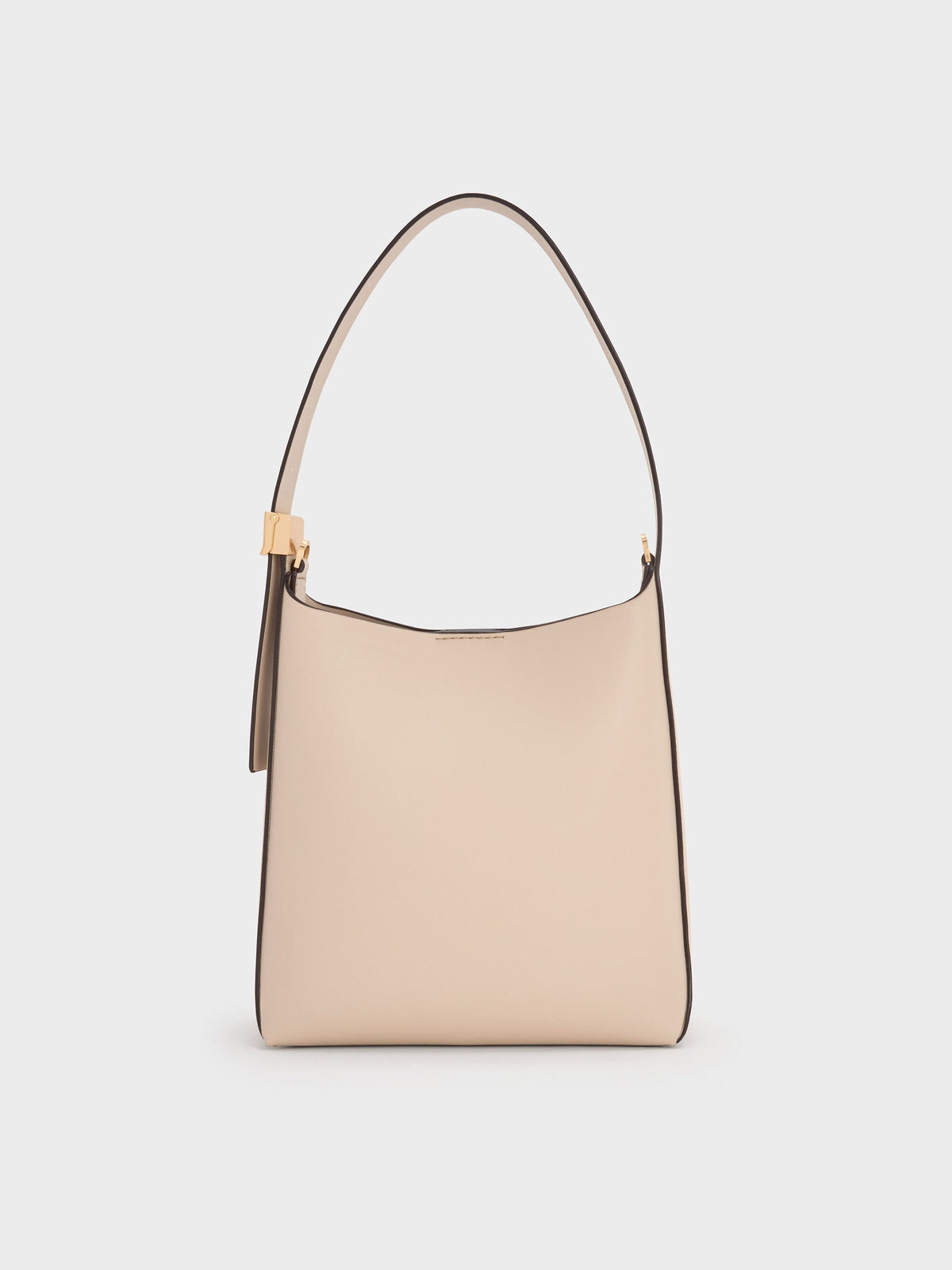 CHARLES & KEITH Exclusive | Edna Bucket Bag - Oat
