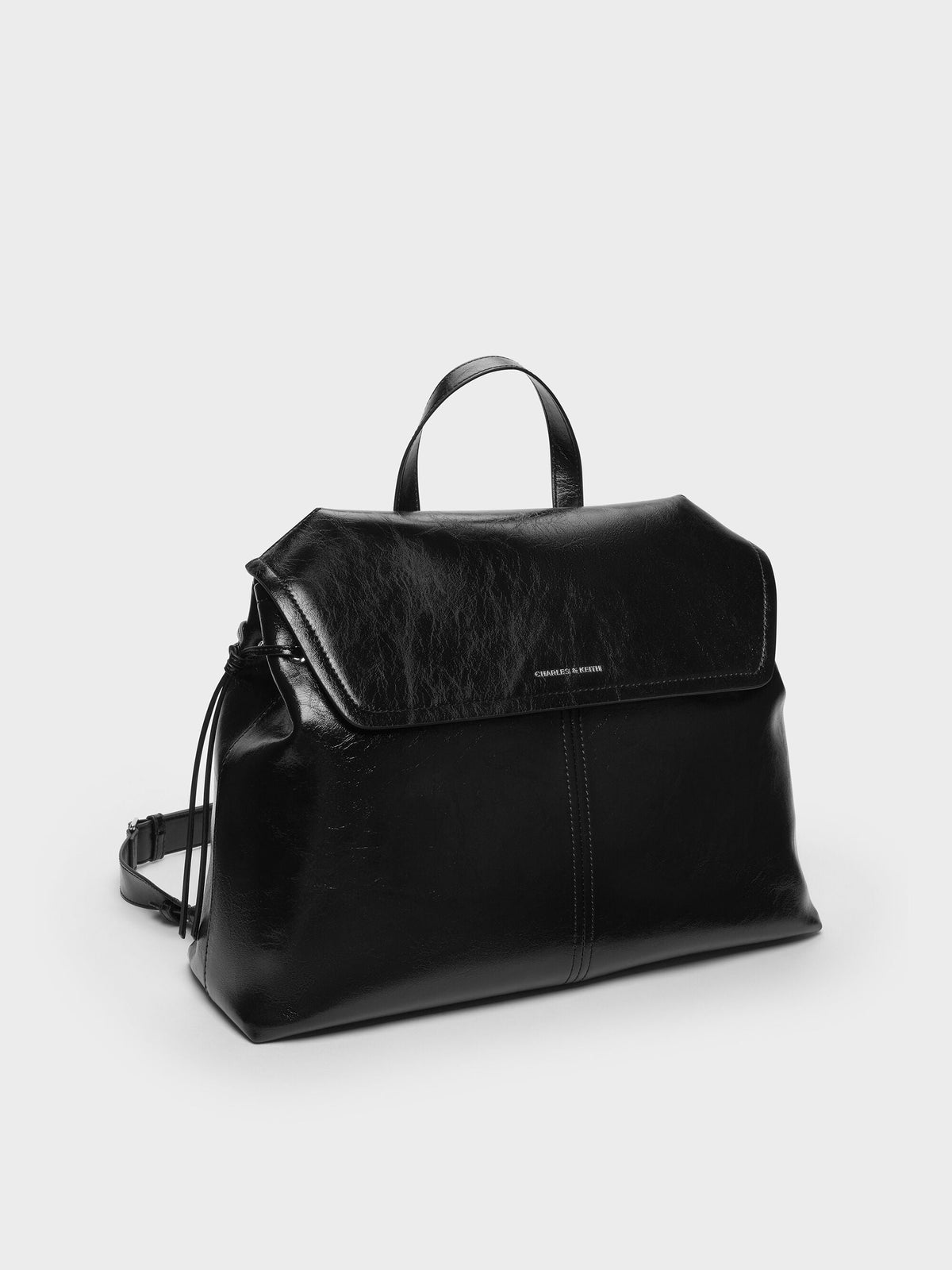 CHARLES & KEITH New | XL Noane Backpack - Noir
