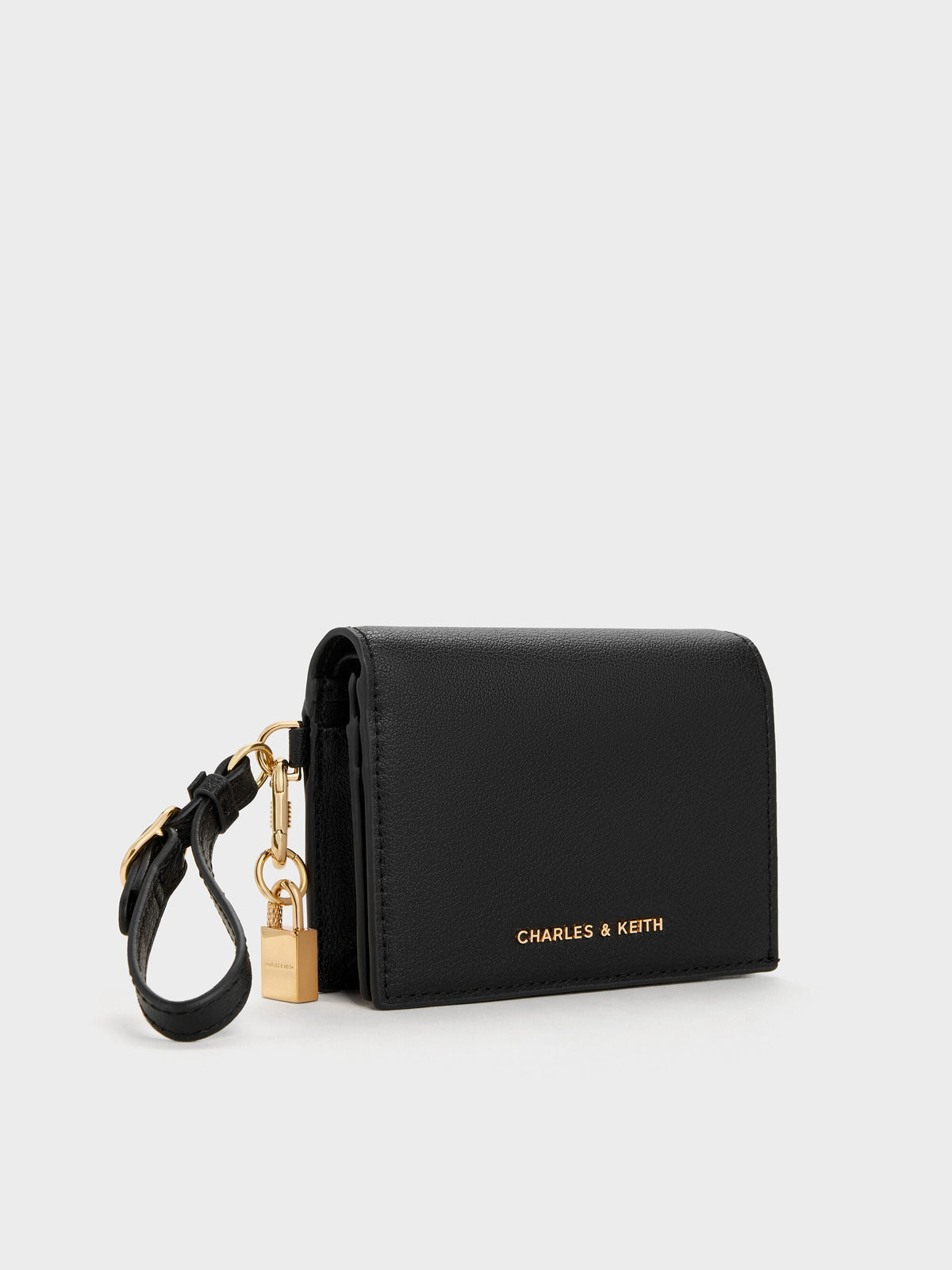 CHARLES & KEITH New | Scottie Small Wallet - Black