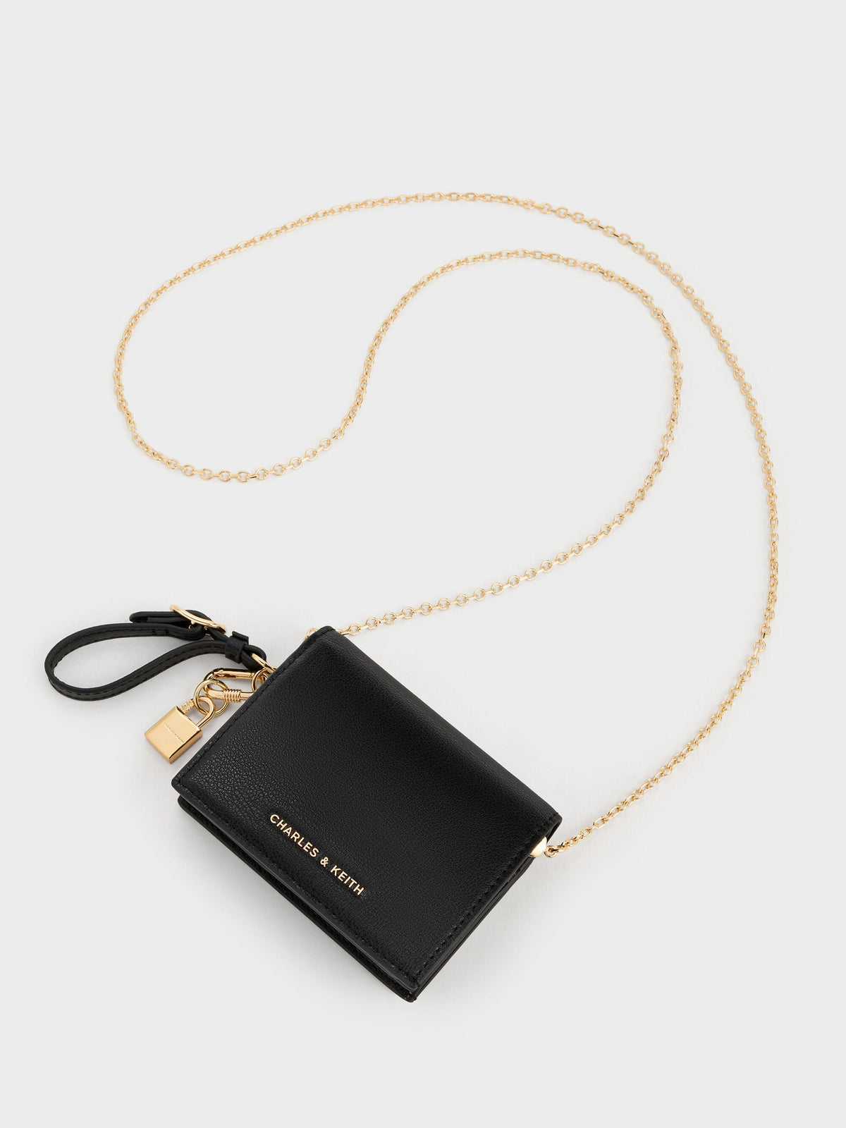 CHARLES & KEITH New | Scottie Small Wallet - Black