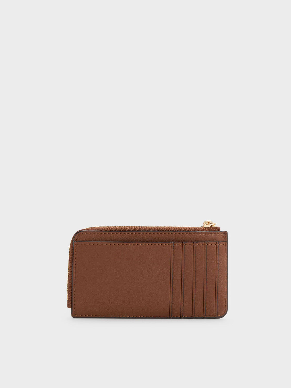 CHARLES & KEITH Best Price | Everleigh Zip-Around Card Holder - Chocolate