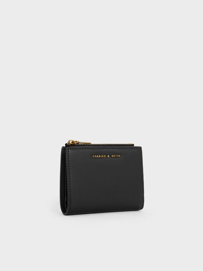 CHARLES & KEITH Best Price | Harmonee Top-Zip Small Wallet - Black