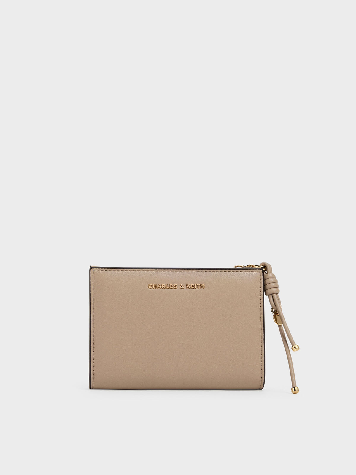 CHARLES & KEITH Hot Sale | Everleigh Wallet - Taupe
