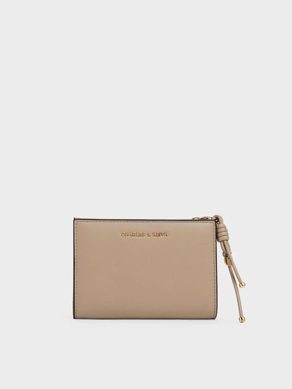 CHARLES & KEITH Hot Sale | Everleigh Wallet - Taupe