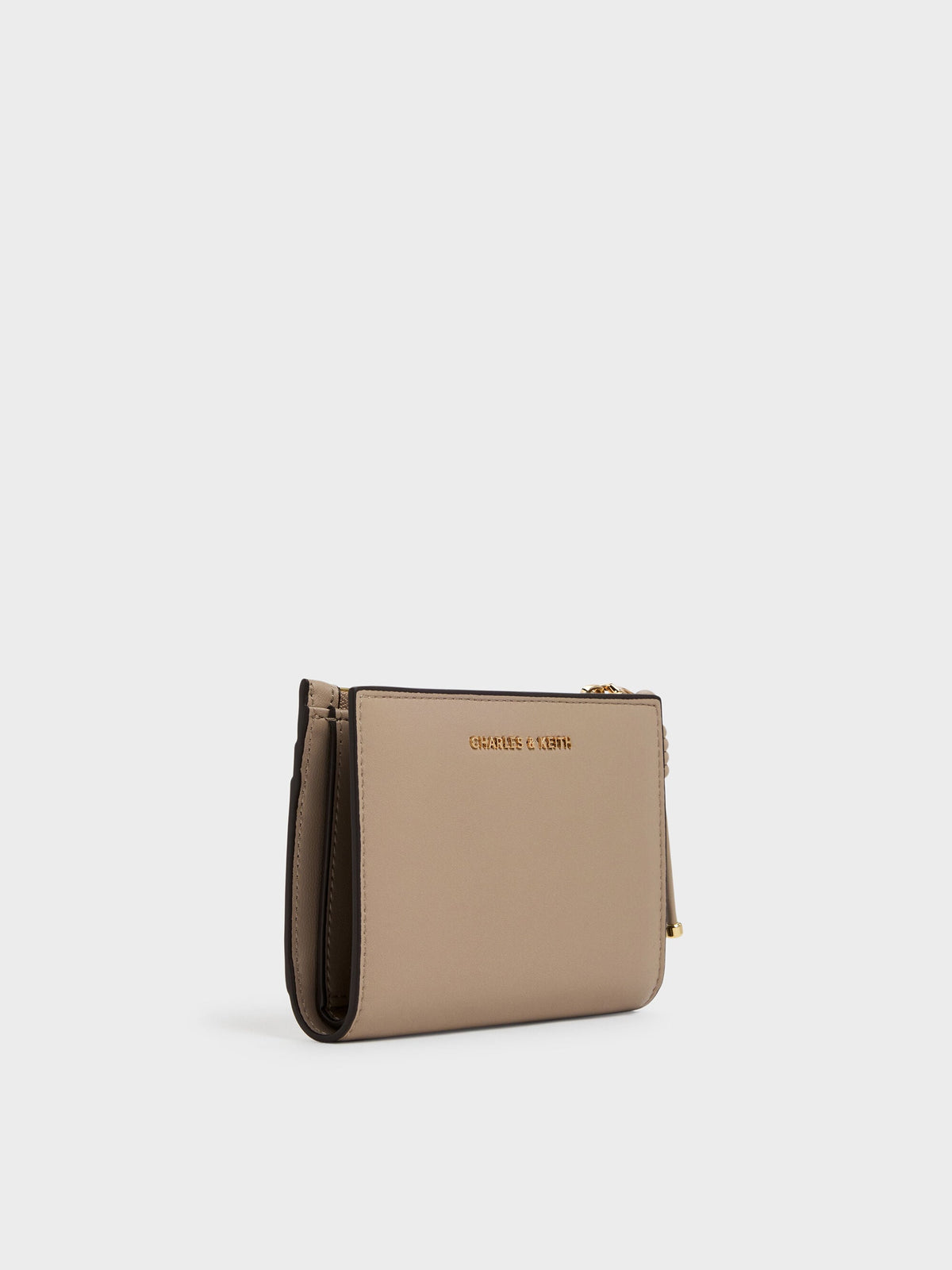 CHARLES & KEITH Hot Sale | Everleigh Wallet - Taupe