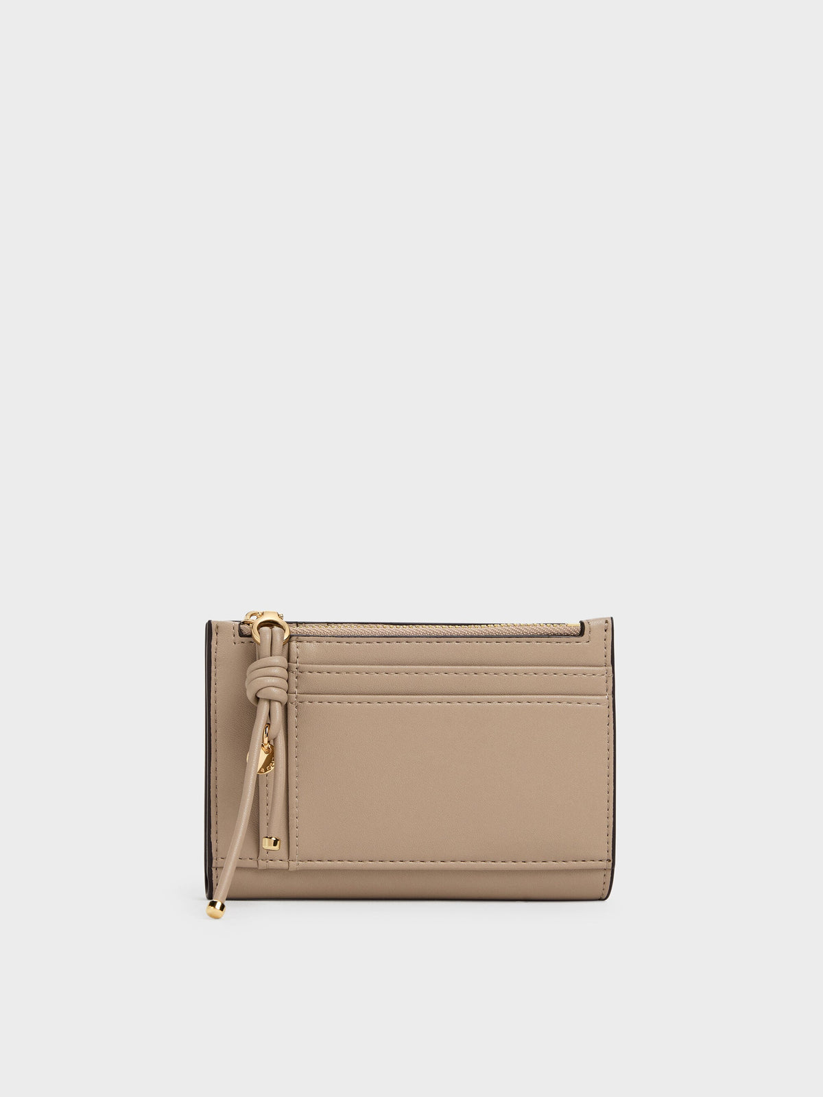 CHARLES & KEITH Hot Sale | Everleigh Wallet - Taupe
