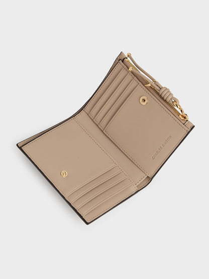 CHARLES & KEITH Hot Sale | Everleigh Wallet - Taupe