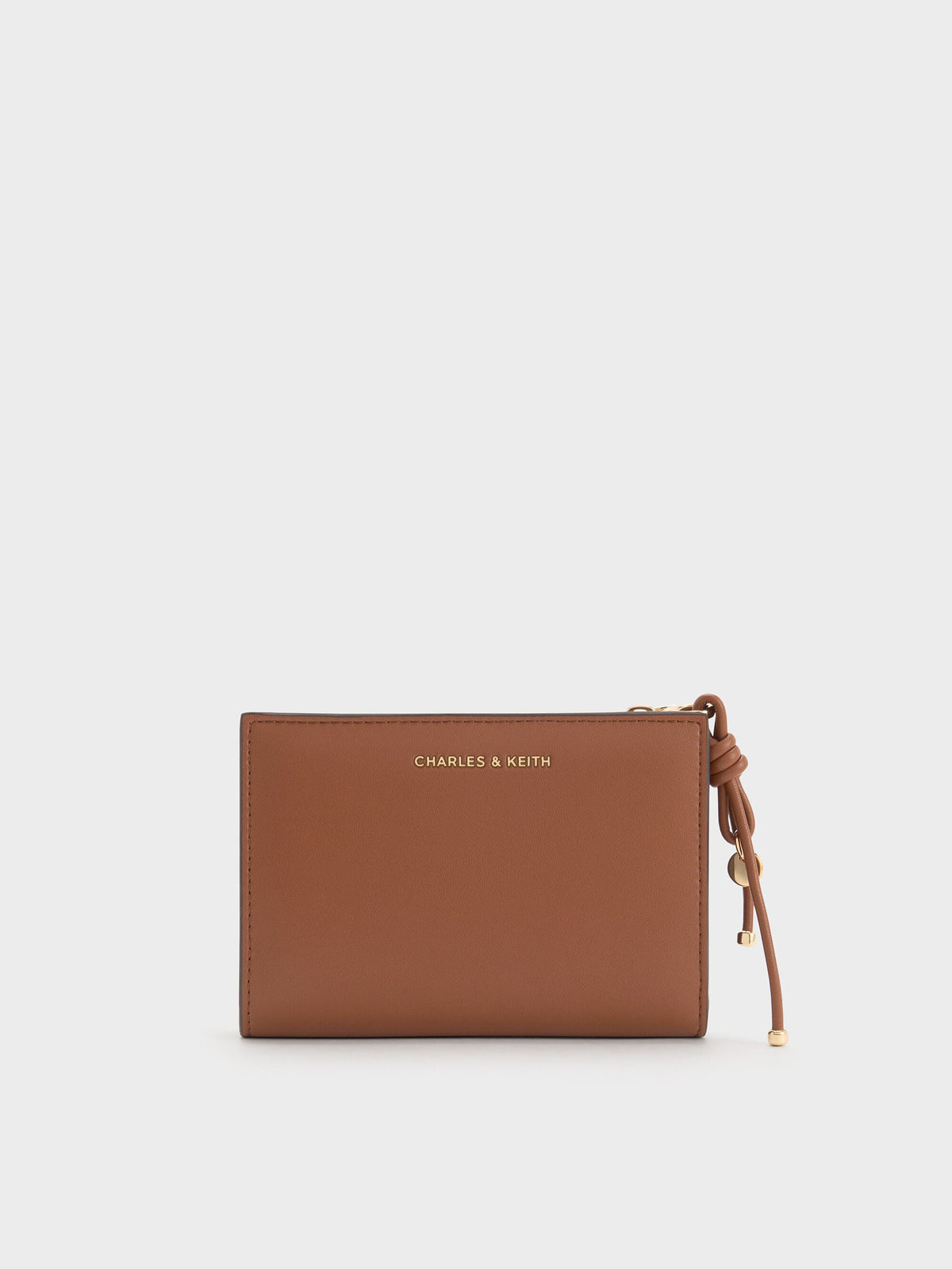 CHARLES & KEITH Best Seller | Everleigh Wallet - Chocolate