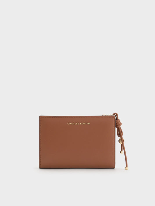 CHARLES & KEITH Best Seller | Everleigh Wallet - Chocolate