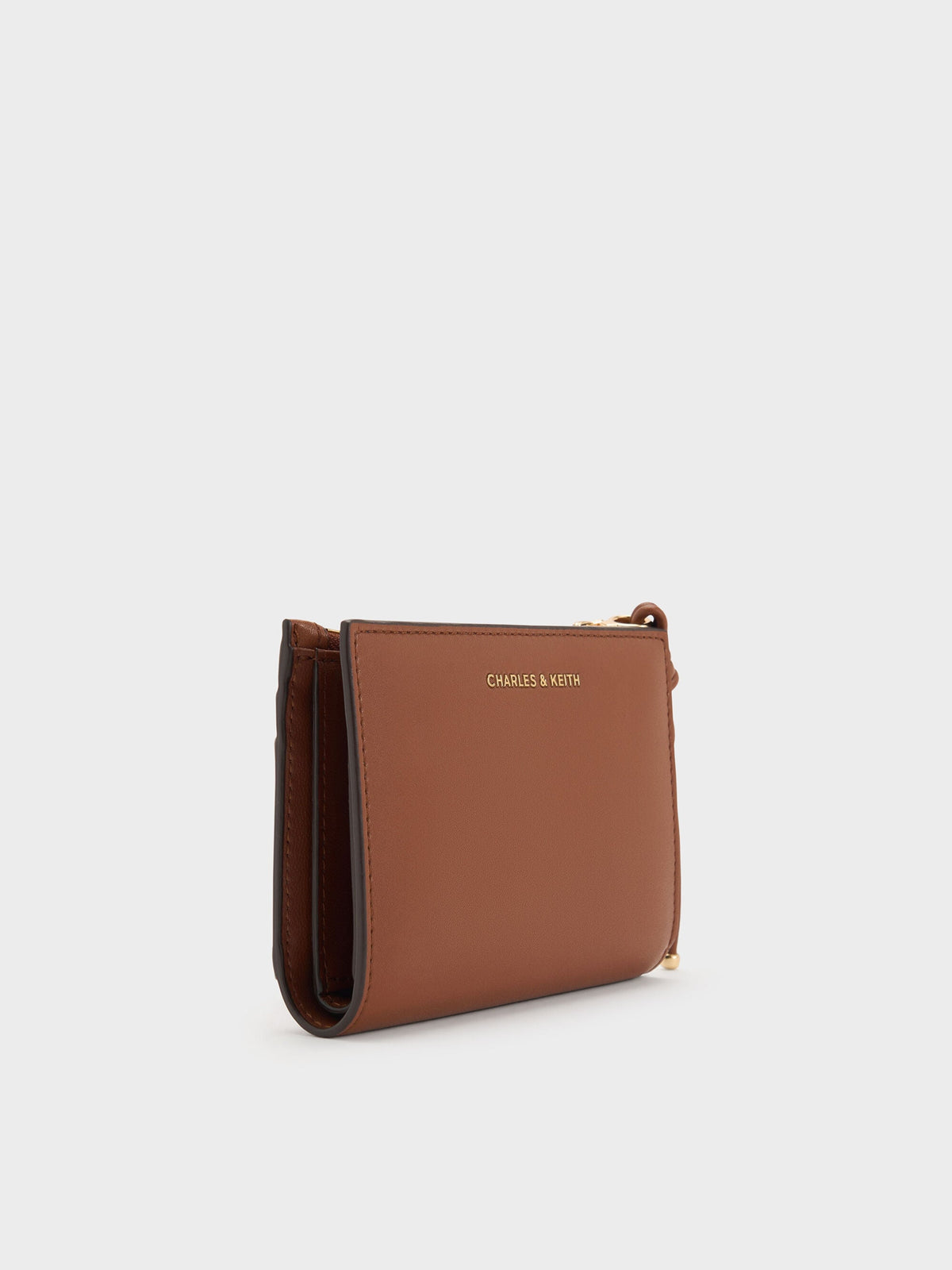 CHARLES & KEITH Best Seller | Everleigh Wallet - Chocolate