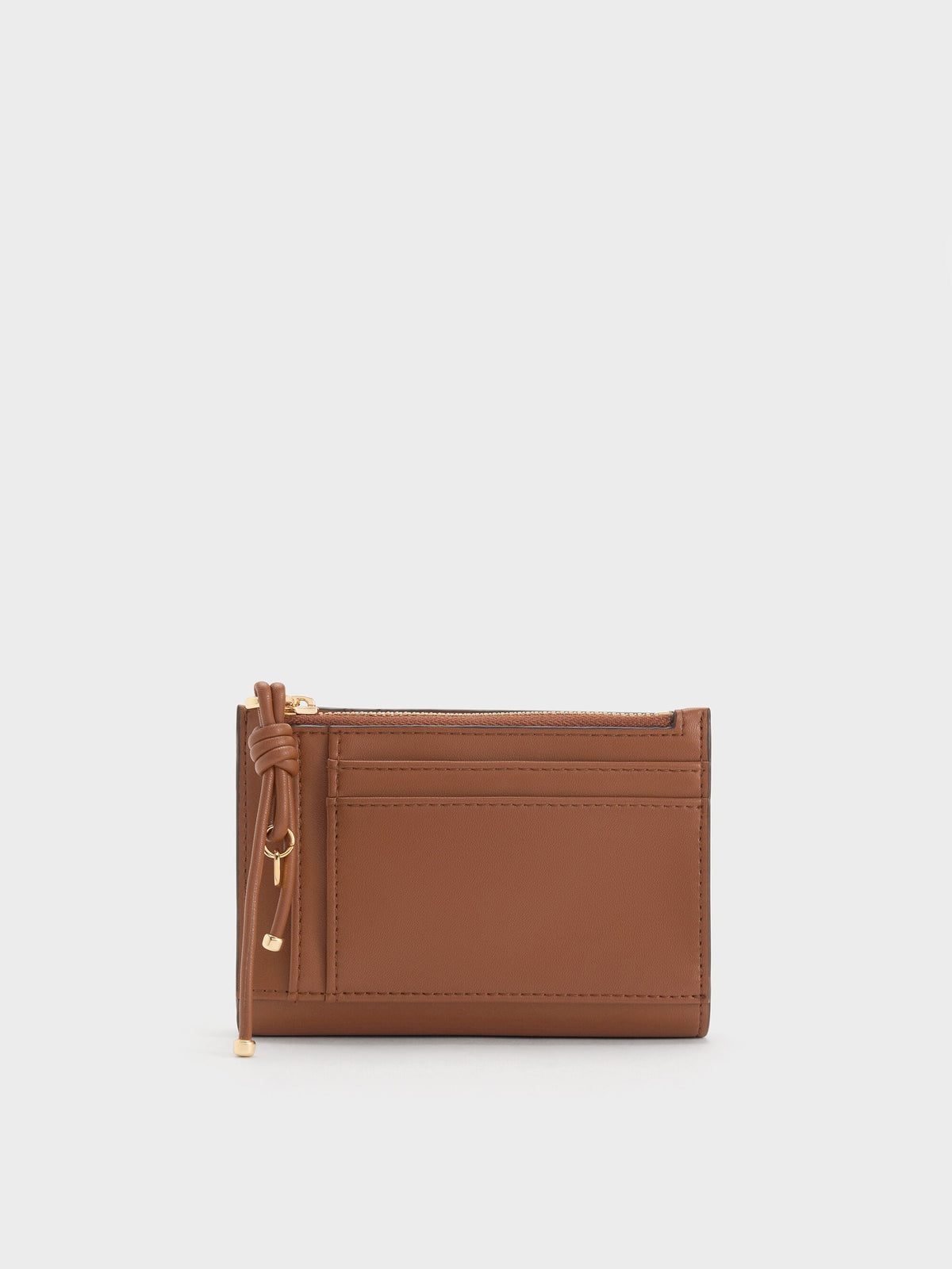 CHARLES & KEITH Best Seller | Everleigh Wallet - Chocolate