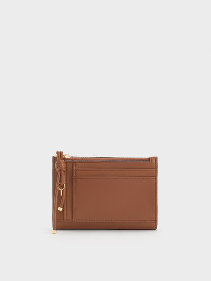 CHARLES & KEITH Best Seller | Everleigh Wallet - Chocolate