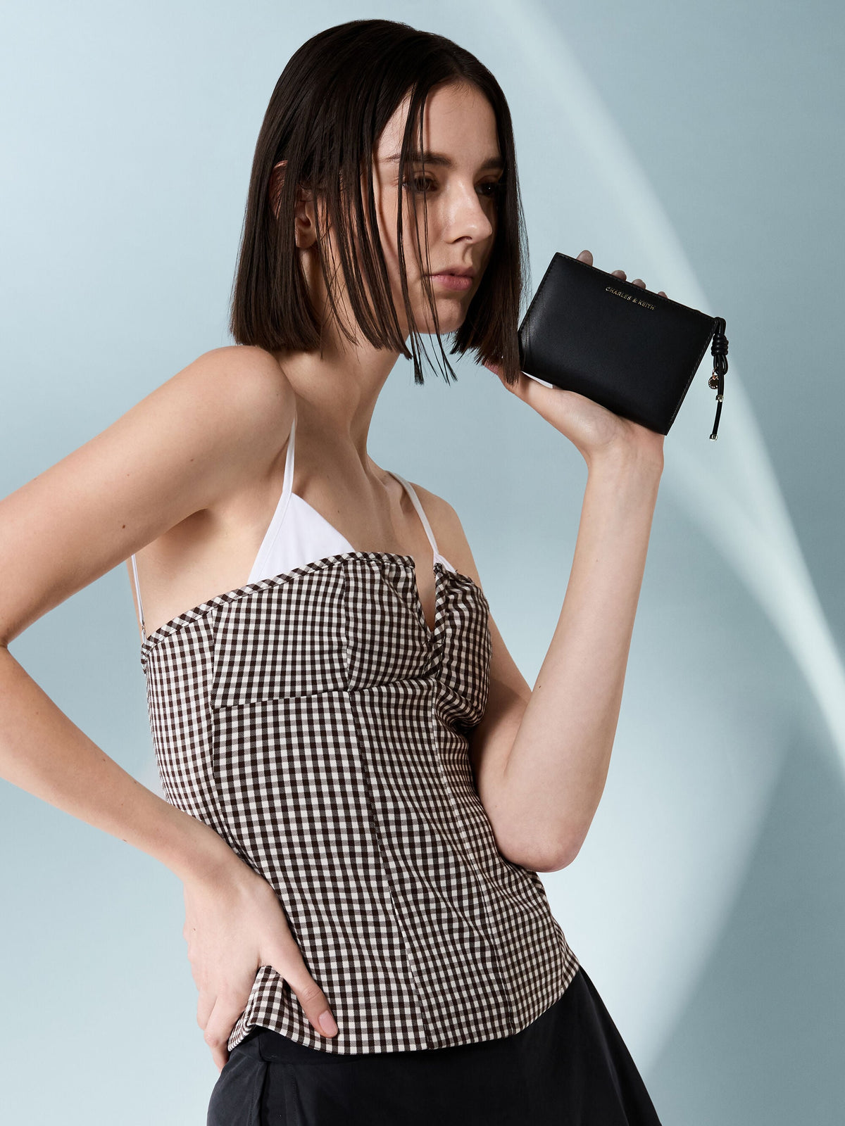 CHARLES & KEITH Value | Everleigh Wallet - Black