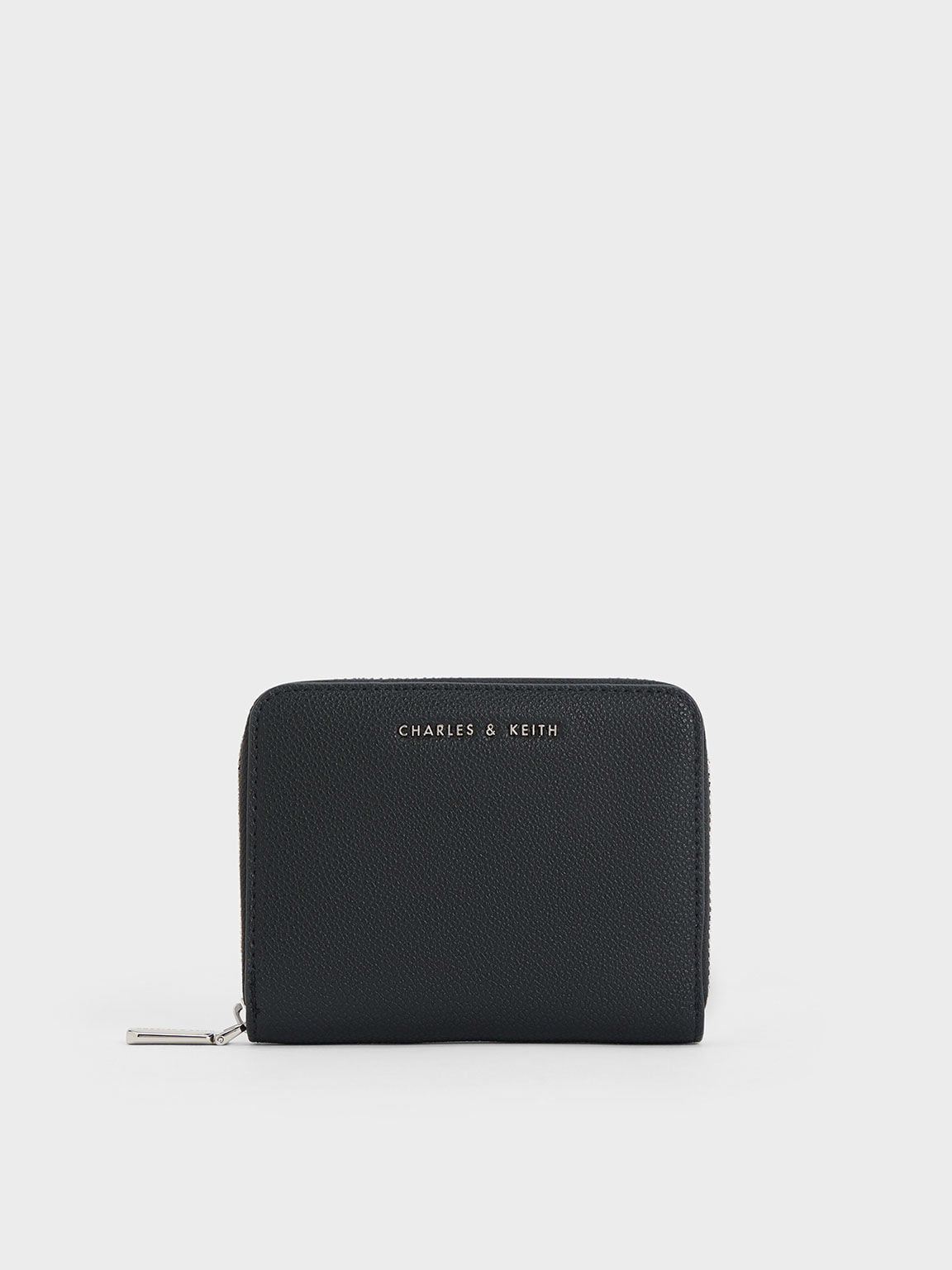 CHARLES & KEITH Value | Basic Square Wallet - Black