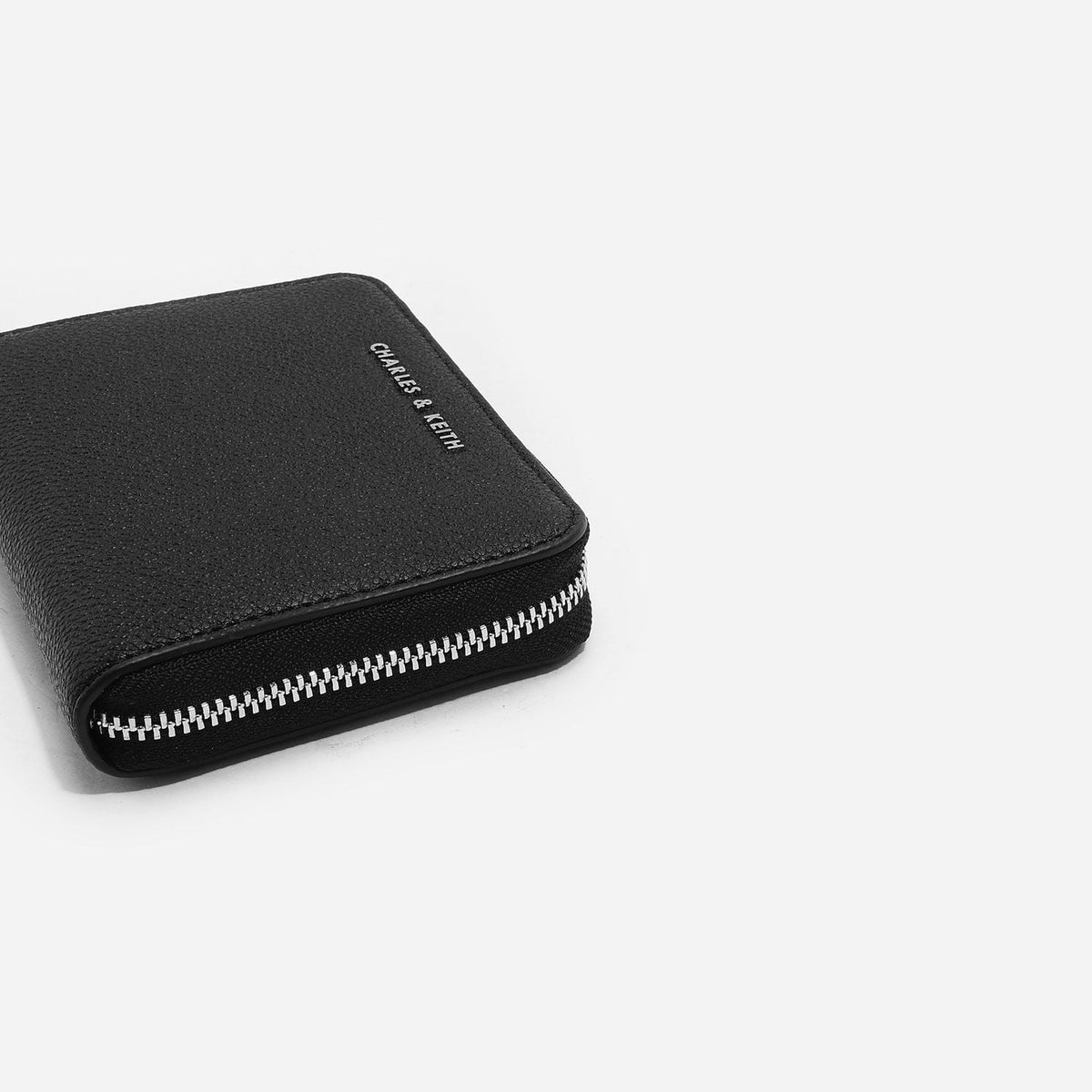 CHARLES & KEITH Value | Basic Square Wallet - Black