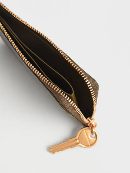 CHARLES & KEITH Hot Sale | Lane Key Zip-Around Wallet - Olive