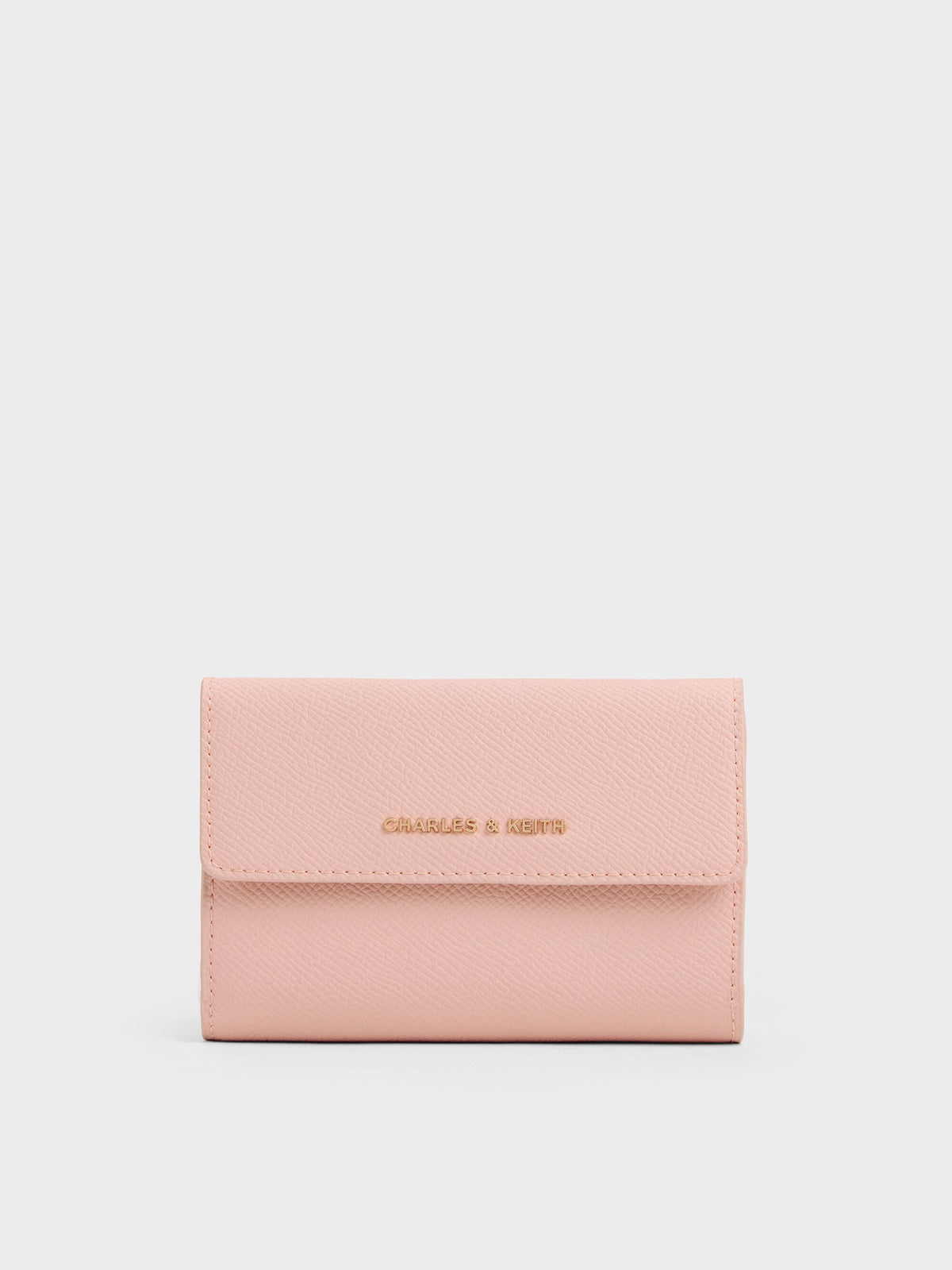 CHARLES & KEITH Popular | Tricha Turn-Lock Wallet - Pink