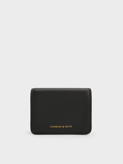 CHARLES & KEITH Signature | Lyla Knotted-Strap Wallet - Black