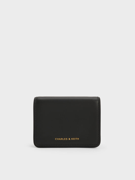 CHARLES & KEITH Signature | Lyla Knotted-Strap Wallet - Black