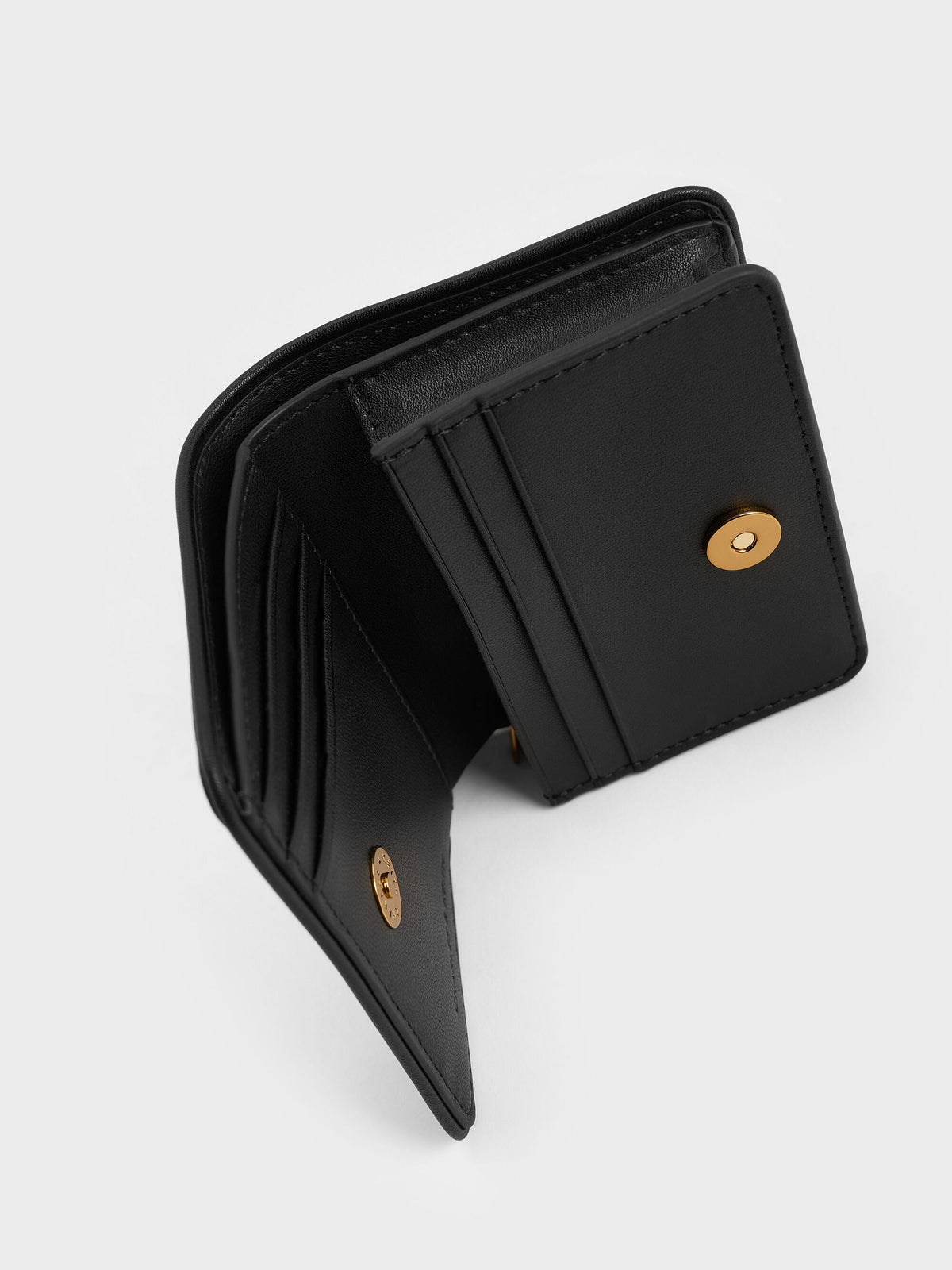 CHARLES & KEITH Signature | Lyla Knotted-Strap Wallet - Black