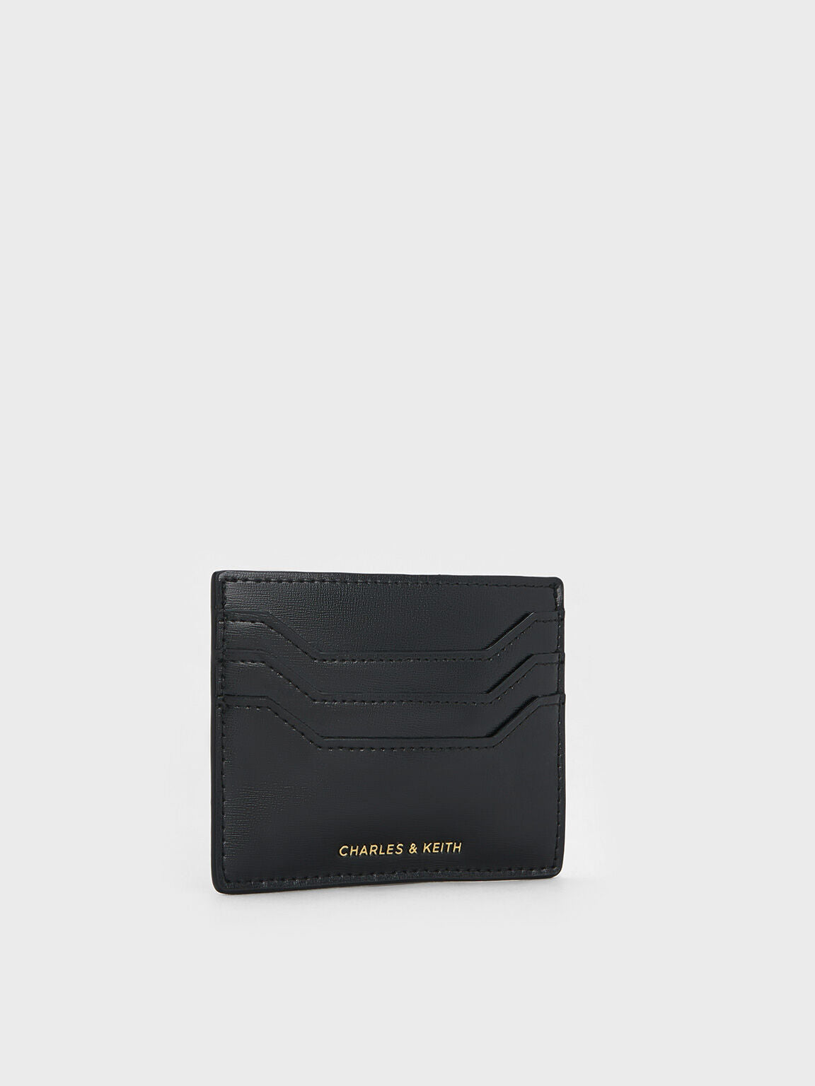 CHARLES & KEITH Recommended | Carli Multi-Slot Card Holder - Black