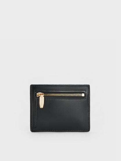 CHARLES & KEITH Recommended | Carli Multi-Slot Card Holder - Black