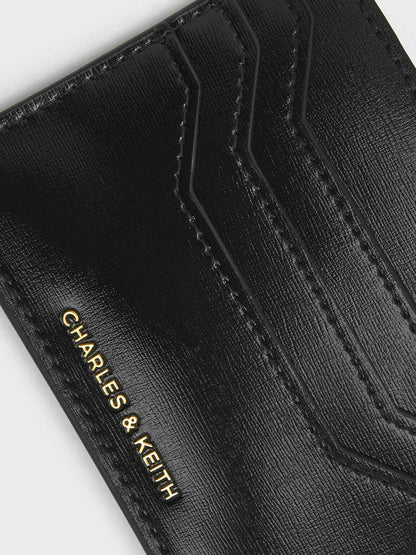 CHARLES & KEITH Recommended | Carli Multi-Slot Card Holder - Black