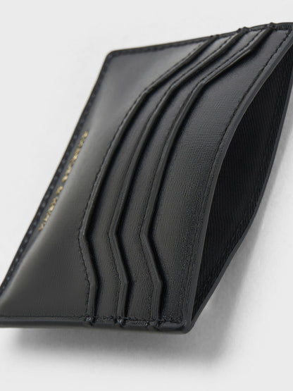 CHARLES & KEITH Recommended | Carli Multi-Slot Card Holder - Black