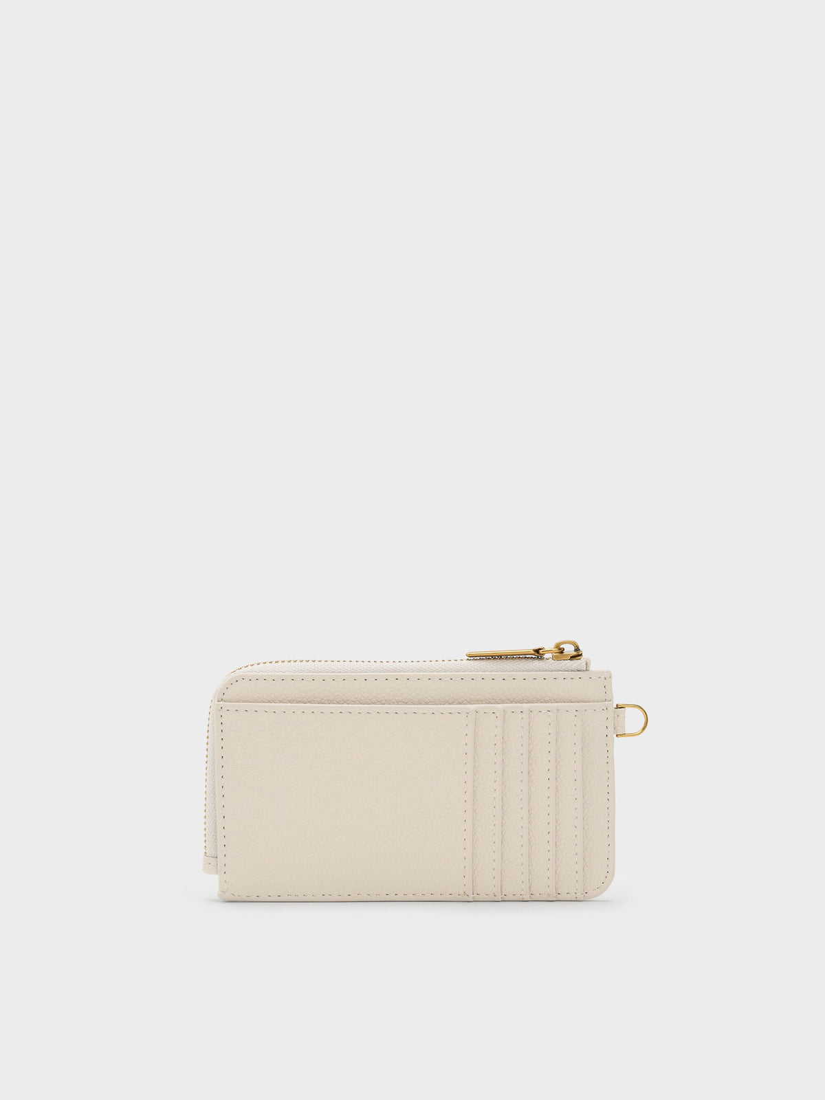 CHARLES & KEITH Hot Sale | Dixie Wristlet Card Holder - Cream