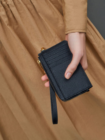 CHARLES & KEITH Classic | Dixie Wristlet Card Holder - Black