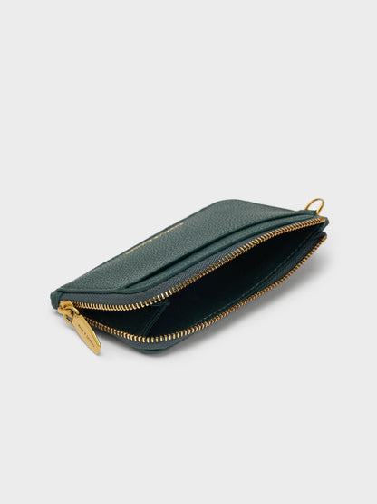 CHARLES & KEITH Customer Favorite | Multi-Slot Wristlet Card Holder - Dark Green