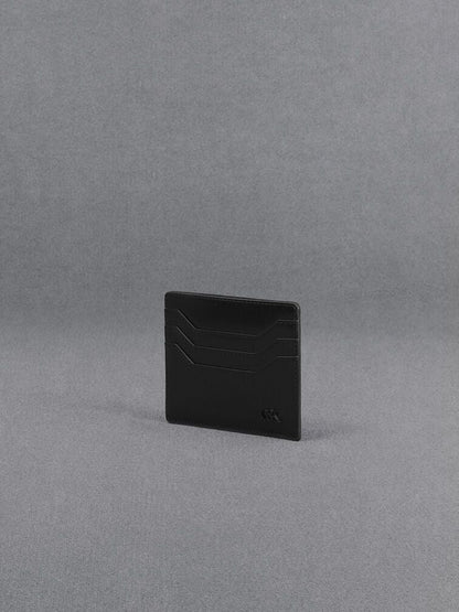 CHARLES & KEITH Smart Buy | Carli Leather Multi-Slot Card Holder - Black