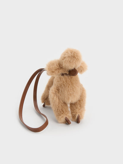 CHARLES & KEITH Customer Favorite | Faux Shearling Poodle Charm - Multi