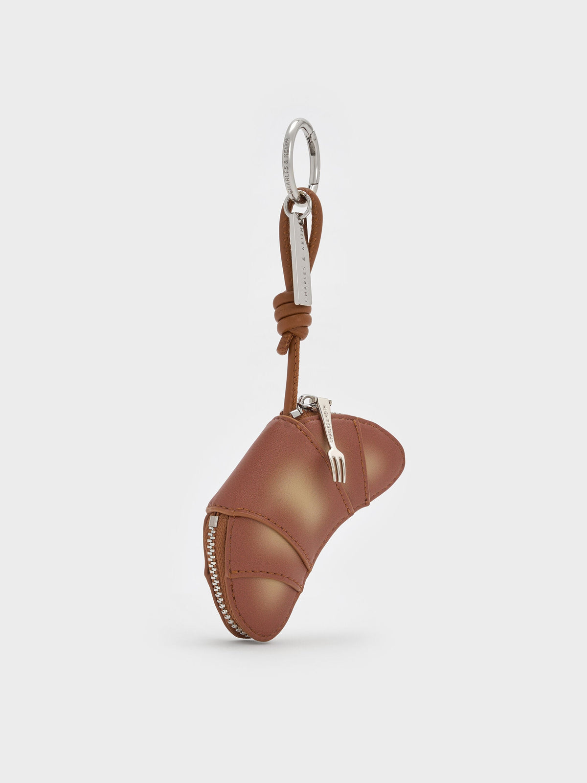 CHARLES & KEITH Trusted | Croissant Charm - Nutmeg Beige