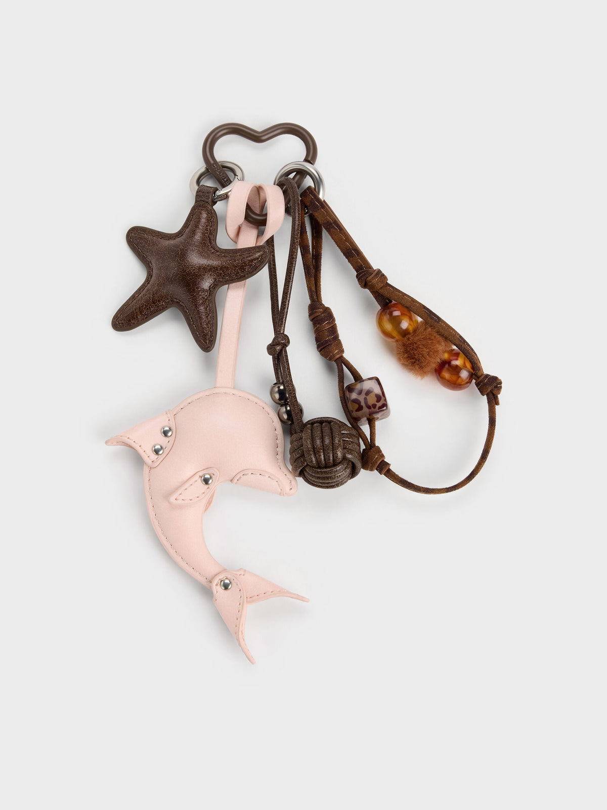 CHARLES & KEITH Everyday | Delfina Dolphin & Starfish Charm - Multi