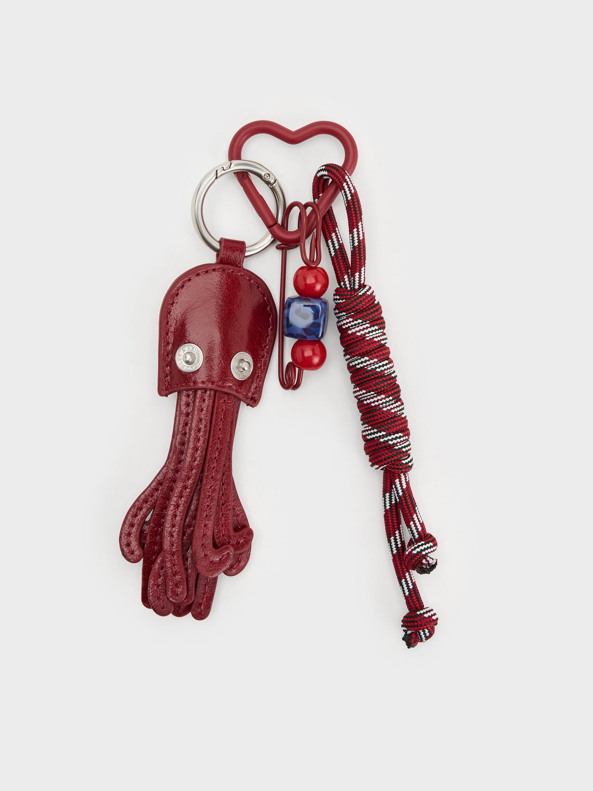 CHARLES & KEITH Exclusive | Delfina Octopus Charm - Tomato Red