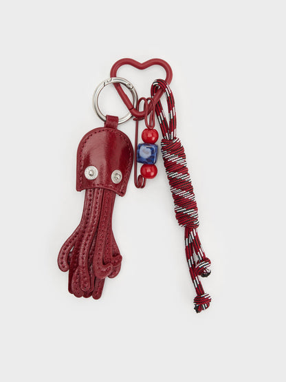 CHARLES & KEITH Exclusive | Delfina Octopus Charm - Tomato Red