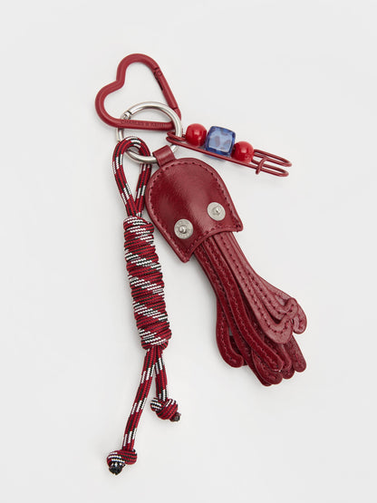 CHARLES & KEITH Exclusive | Delfina Octopus Charm - Tomato Red