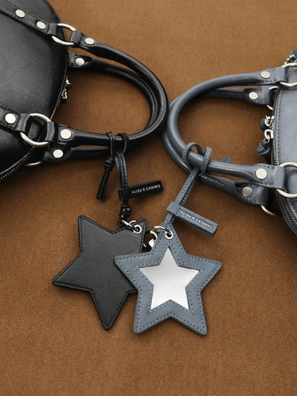 CHARLES & KEITH Great Value | Noane Star Mirror Charm - Noir