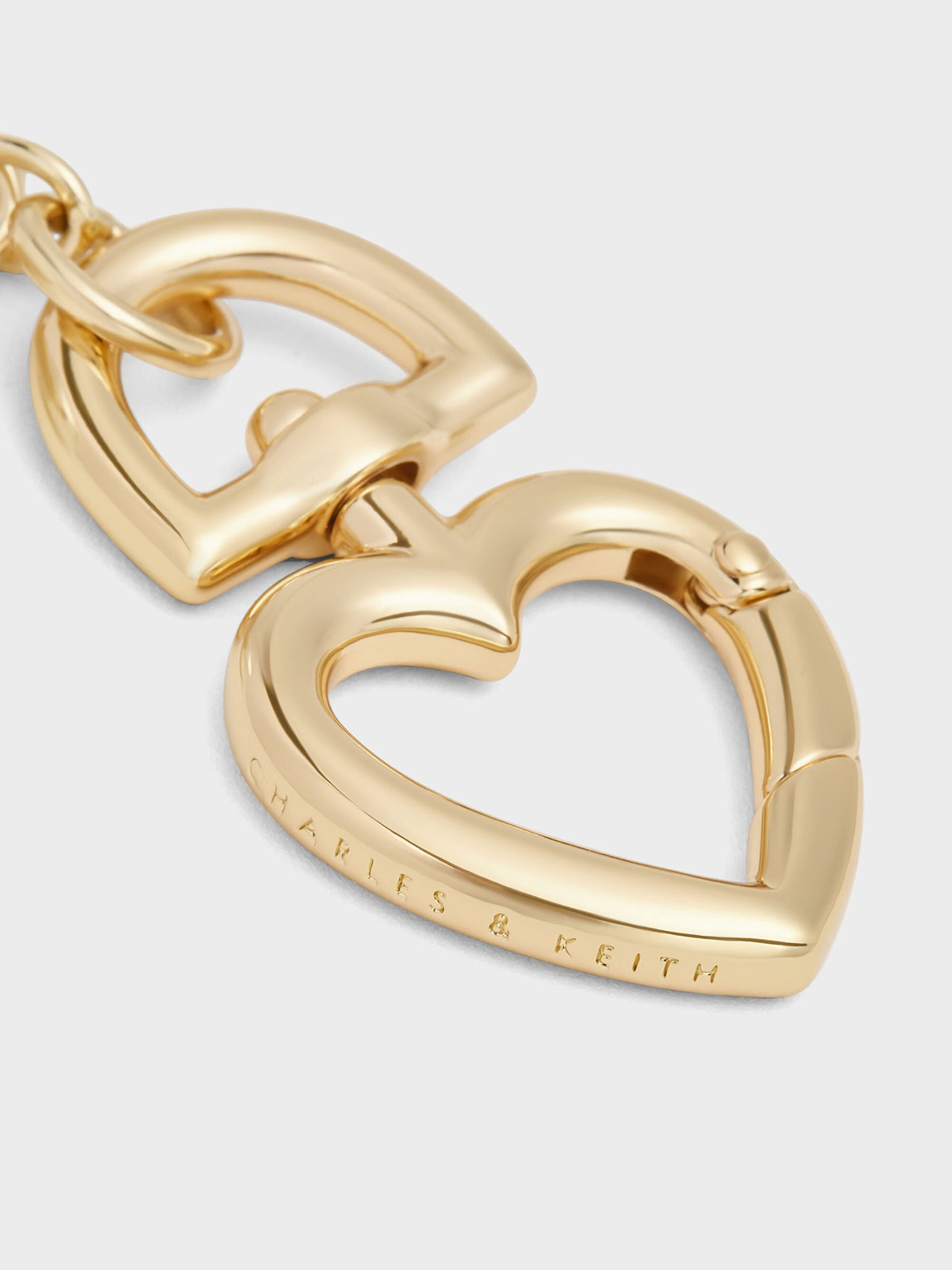 CHARLES & KEITH Recommended | Arrietty Crystal & Pearl Snowflake Charm - Gold