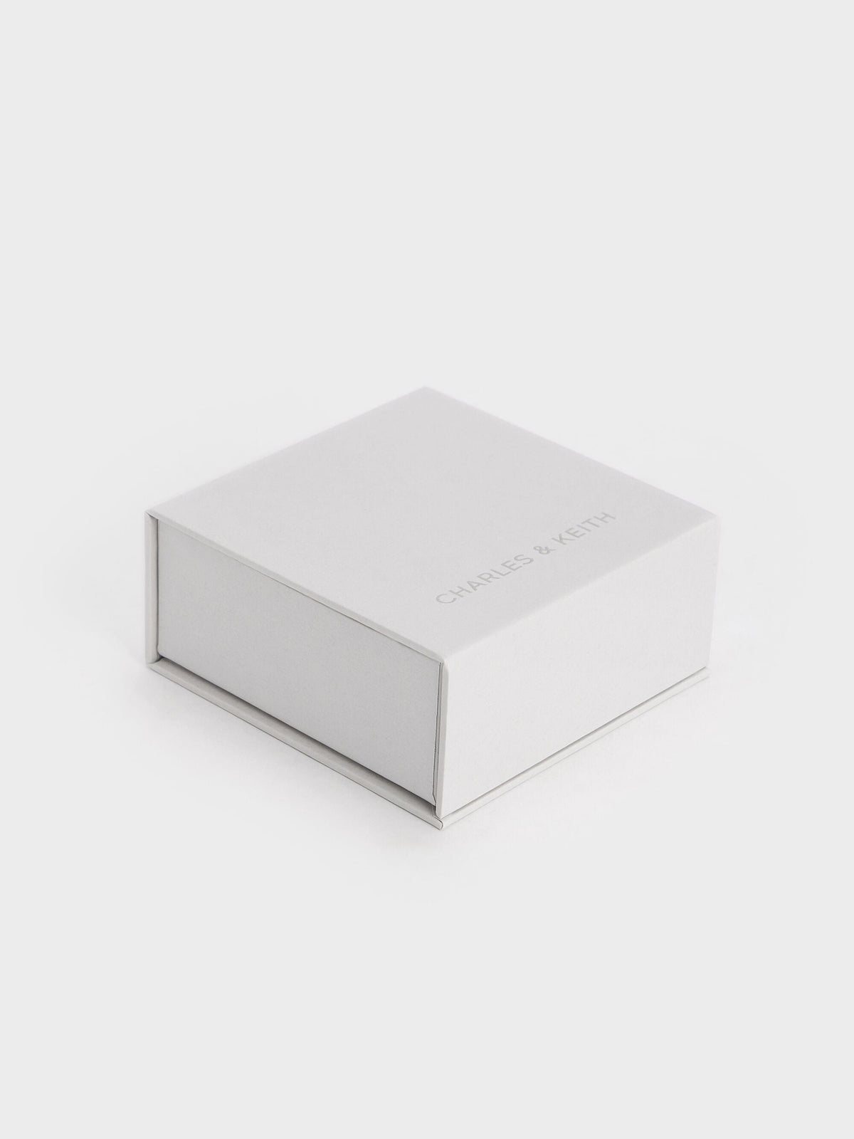 CHARLES & KEITH Great Value | Metallic Heart Beaded Charm - Silver