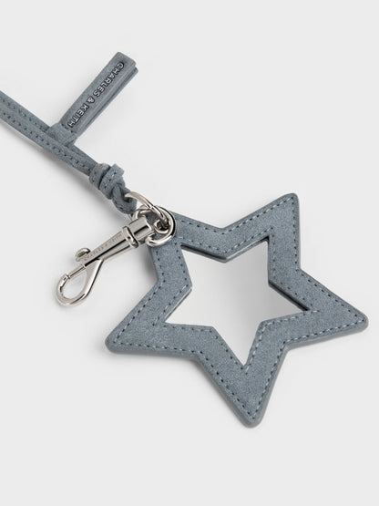 CHARLES & KEITH Discount | Noane Star Mirror Charm - Smoky Blue