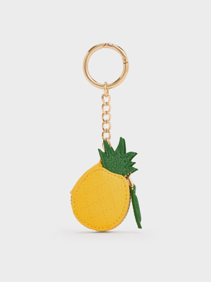 CHARLES & KEITH New | Pineapple Charm - Yellow
