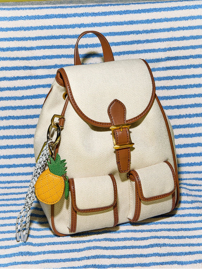 CHARLES & KEITH New | Pineapple Charm - Yellow