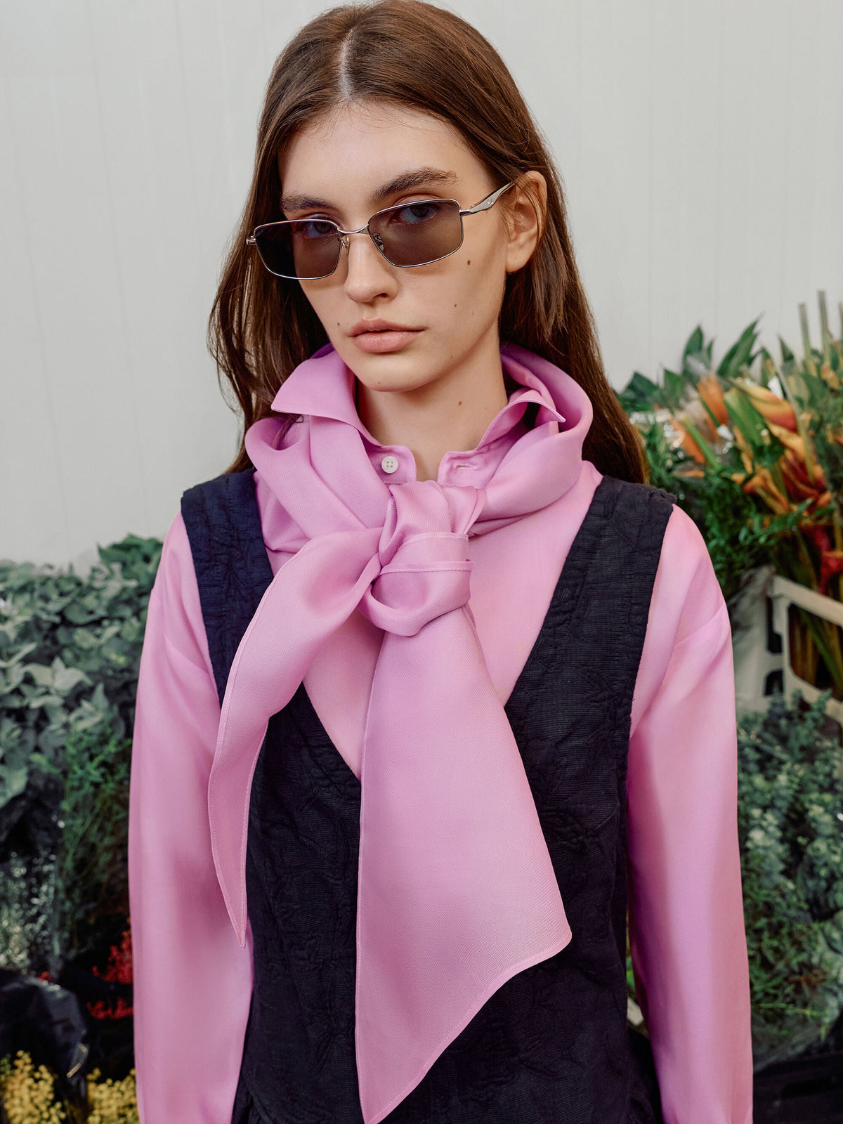 CHARLES & KEITH Best Price | Celestia Rectangular Sunglasses - Silver